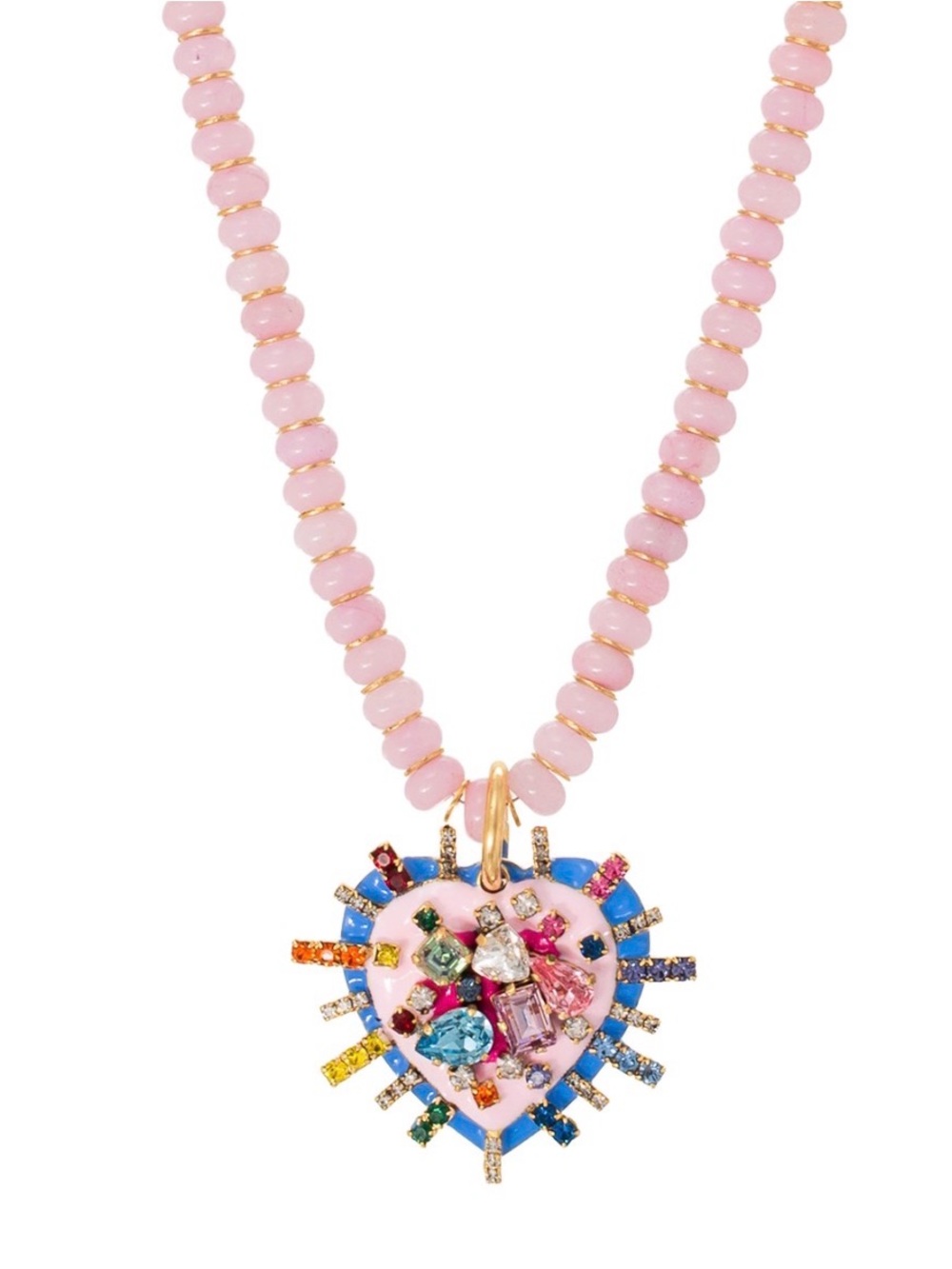 NWT TOVA LIRAEL HEART NECKLACE Fairy Dust Collection